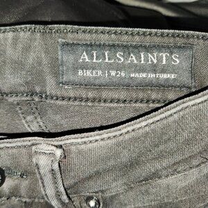 All Saints Biker Skinny jeans